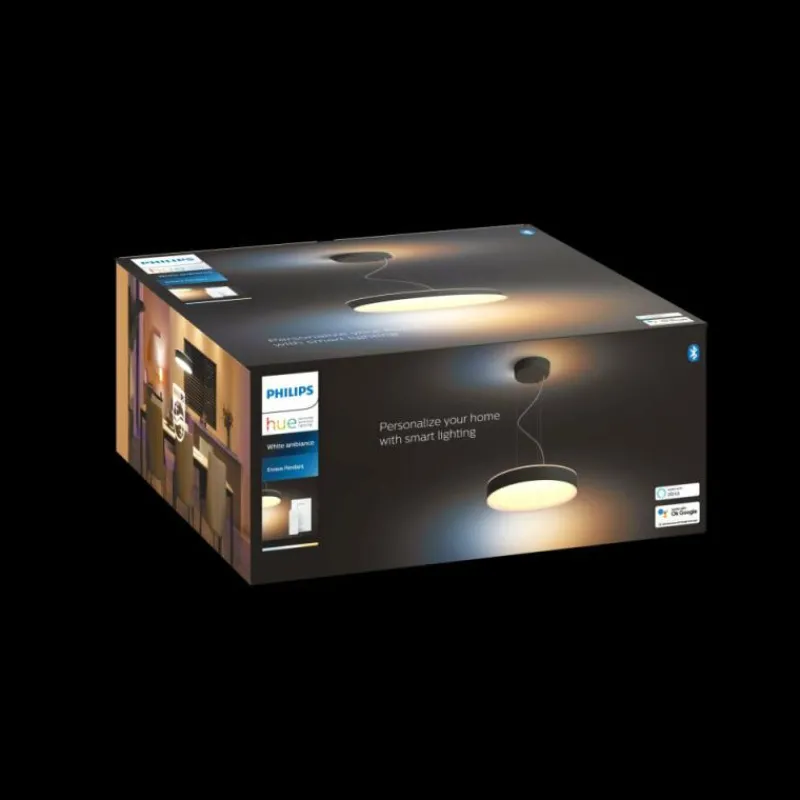 Luminaires Philips Suspension Philips Hue Enrave LED Noir, 1 lumière, Télécommandes