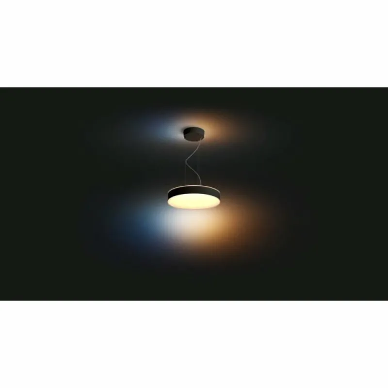 Luminaires Philips Suspension Philips Hue Enrave LED Noir, 1 lumière, Télécommandes