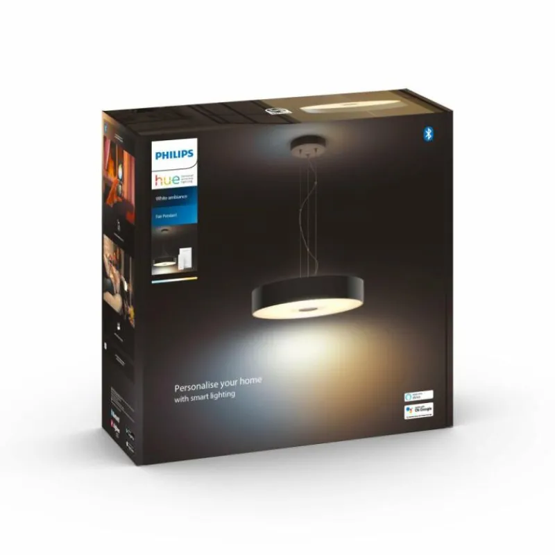 Luminaires Philips Suspension Philips Hue Fair LED Noir, 1 lumière, Télécommandes