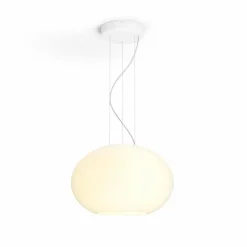 Luminaires Philips Suspension Philips Hue Flourish LED Blanc, 1 lumière, Changeur de couleurs