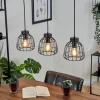 Lampes Vintages & Rétros-hofstein Suspension Piment Noir, 3 lumières