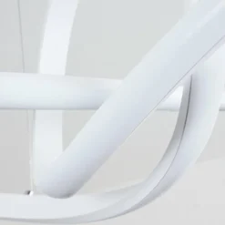 hofstein Suspension Pitasch LED Blanc, 1 lumière* Éclairage Led