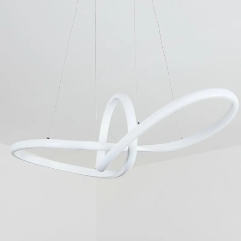 hofstein Suspension Pitasch LED Blanc, 1 lumière* Éclairage Led