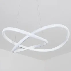 hofstein Suspension Pitasch LED Blanc, 1 lumière* Éclairage Led