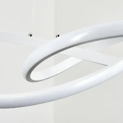 hofstein Suspension Pitasch LED Blanc, 1 lumière