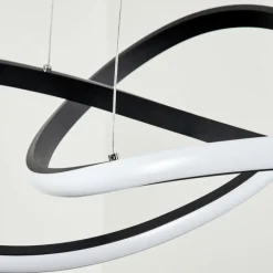 hofstein Suspension Pitasch LED Noir, 1 lumière