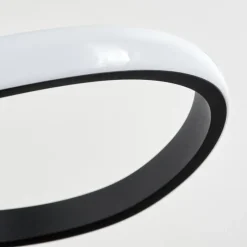 hofstein Suspension Pitasch LED Noir, 1 lumière