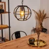 Lampes Industrielles-hofstein Suspension Plan Laiton, 1 lumière