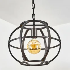 Lampes Industrielles-hofstein Suspension Plan Laiton, 1 lumière