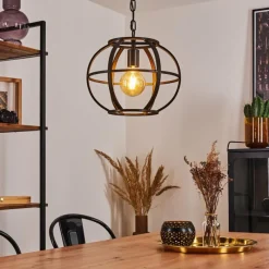 Lampes Industrielles-hofstein Suspension Plan Laiton, 1 lumière