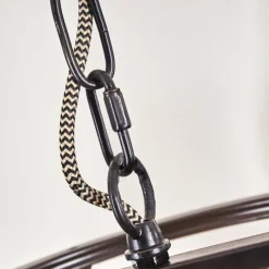 Lampes Industrielles-hofstein Suspension Plan Laiton, 1 lumière