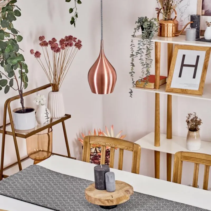 hofstein Suspension Polvero Cuivre, 1 lumière