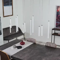 hofstein Suspension Porquera LED Blanc, 11 lumières