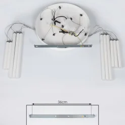 hofstein Suspension Porquera LED Blanc, 11 lumières