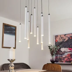 hofstein Suspension Porquera LED Blanc, 11 lumières
