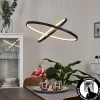hofstein Suspension Preci LED Noir, 1 lumière