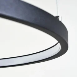 hofstein Suspension Preci LED Noir, 1 lumière