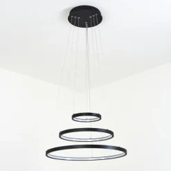 hofstein Suspension Preci LED Noir, 1 lumière