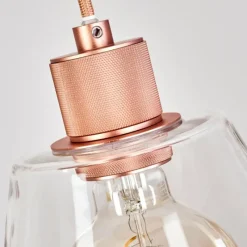 hofstein Suspension Puestito Or, Rose, 1 lumière