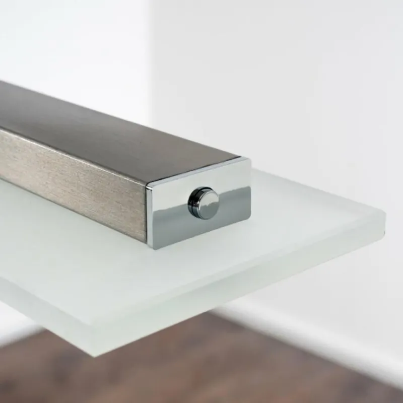 hofstein Suspension Ramsele LED Chrome, Nickel mat, 7 lumières