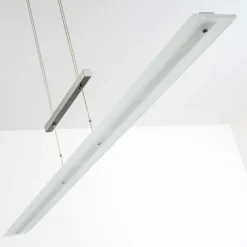 hofstein Suspension Ramsele LED Chrome, Nickel mat, 7 lumières