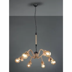 Luminaires Reality Suspension Reality Alva LED Noir, 6 lumières* Suspensions