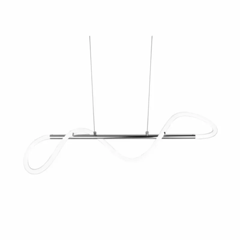 Luminaires Reality Suspension Reality Argos LED Chrome, 1 lumière* Suspensions