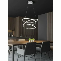 Luminaires Reality Suspension Reality Bologna LED Chrome, 1 lumière* Éclairage Led