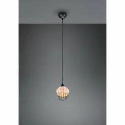 Luminaires Reality Suspension Reality Borka Noir, 1 lumière* Suspensions