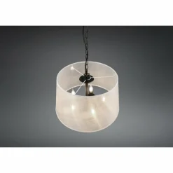 Lampes En Tissu-Luminaires Reality Suspension Reality Cima Noir, 5 lumières