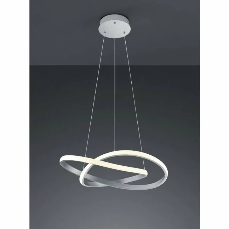 Luminaires Reality Suspension Reality COURSE LED Nickel mat, 1 lumière* Éclairage Led