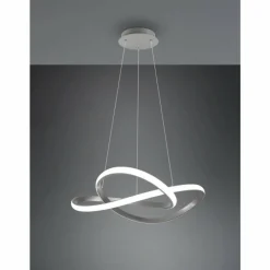 Luminaires Reality Suspension Reality Course LED Nickel mat, 1 lumière* Éclairage Led