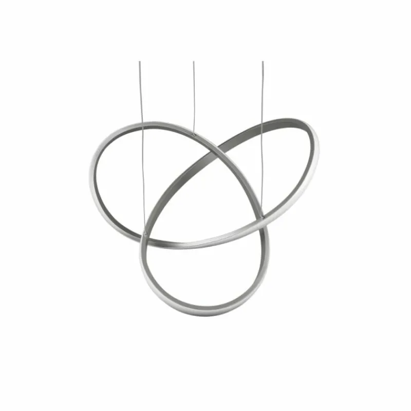 Luminaires Reality Suspension Reality Course LED Nickel mat, 1 lumière* Éclairage Led