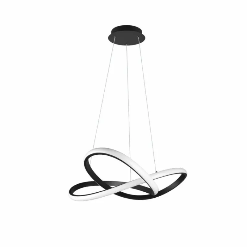 Luminaires Reality Suspension Reality Course LED Noir, 1 lumière* Éclairage Led