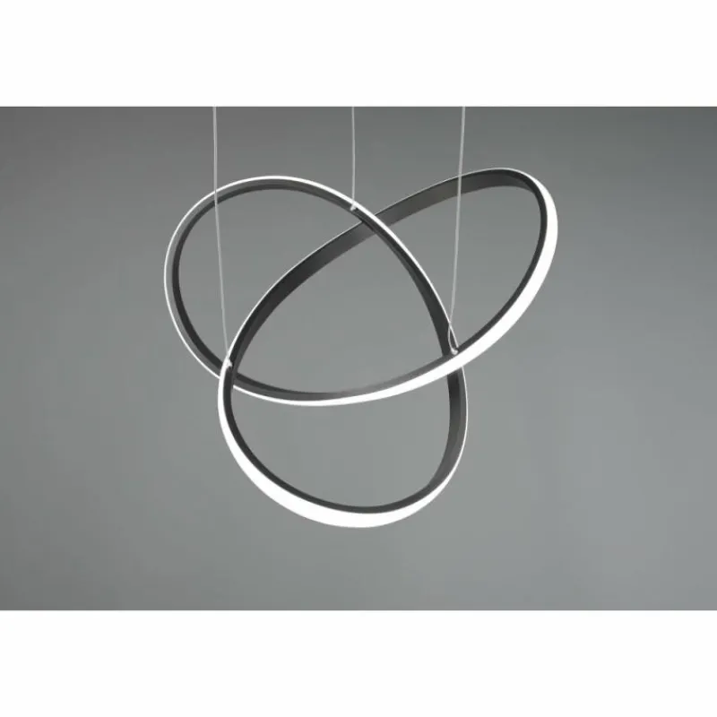 Luminaires Reality Suspension Reality Course LED Noir, 1 lumière* Éclairage Led