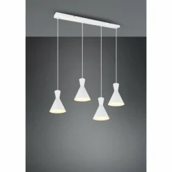 Luminaires Reality Suspension Reality Enzo Blanc, 4 lumières* Suspensions