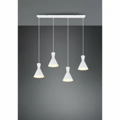 Luminaires Reality Suspension Reality Enzo Blanc, 4 lumières* Suspensions