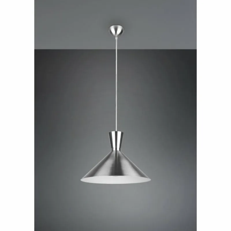 Luminaires Reality Suspension Reality Enzo Nickel mat, 1 lumière* Suspensions