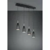 Luminaires Reality Suspension Reality Farin Noir, 4 lumières* Suspensions