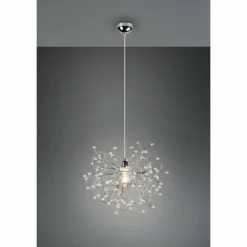 Luminaires Reality Suspension Reality Gloria Chrome, 1 lumière* Suspensions