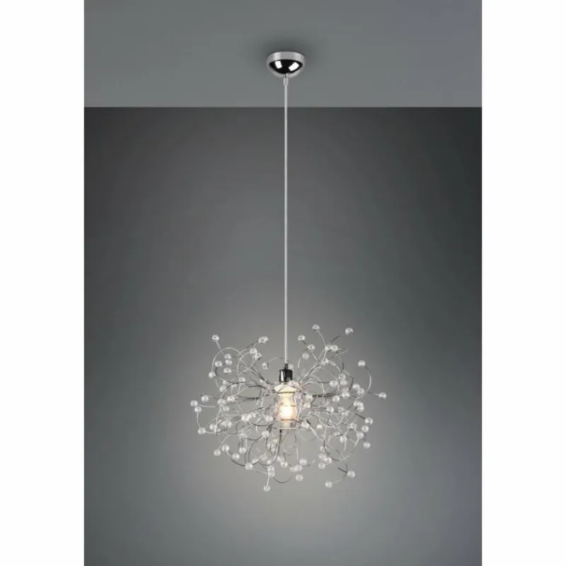 Luminaires Reality Suspension Reality Gloria Chrome, 1 lumière* Suspensions