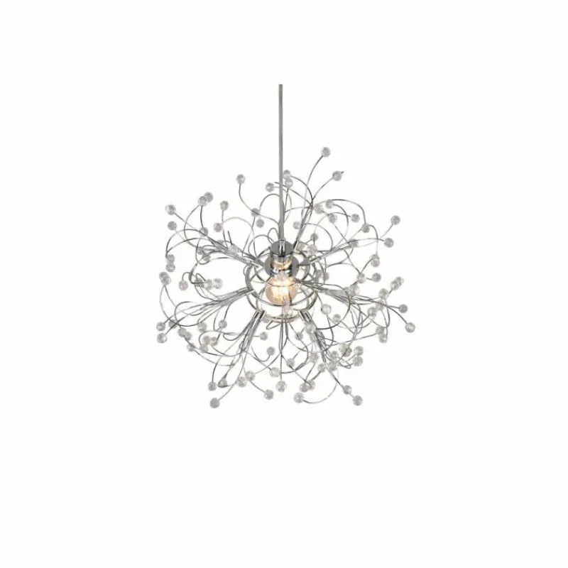 Luminaires Reality Suspension Reality Gloria Chrome, 1 lumière* Suspensions