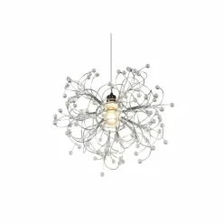 Luminaires Reality Suspension Reality Gloria Chrome, 1 lumière* Suspensions