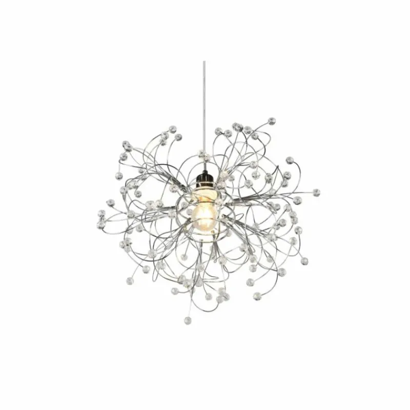 Luminaires Reality Suspension Reality Gloria Chrome, 1 lumière* Suspensions