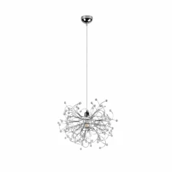 Luminaires Reality Suspension Reality Gloria Chrome, 1 lumière* Suspensions