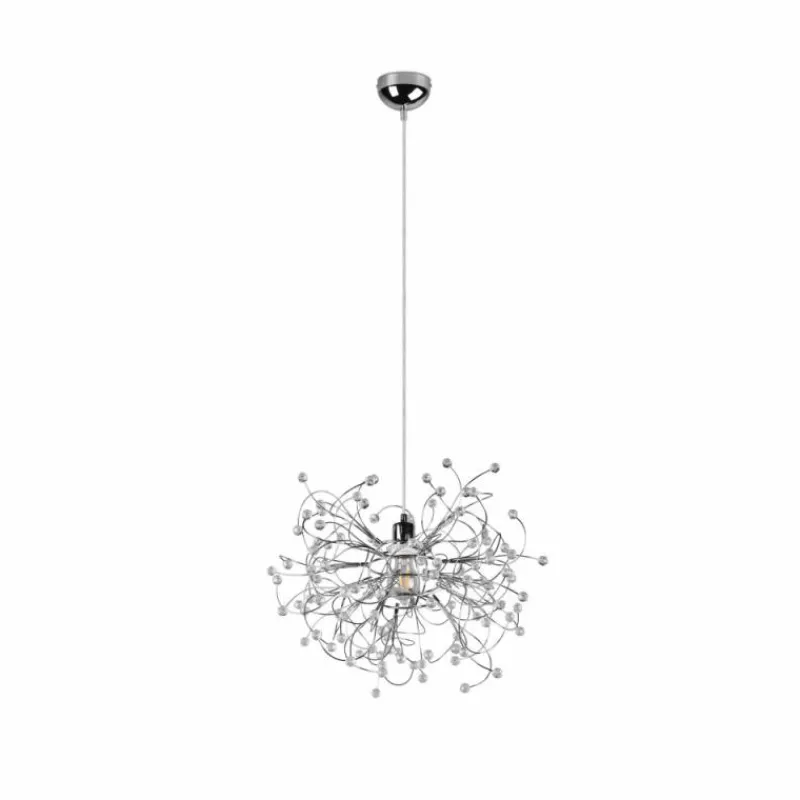 Luminaires Reality Suspension Reality Gloria Chrome, 1 lumière* Suspensions