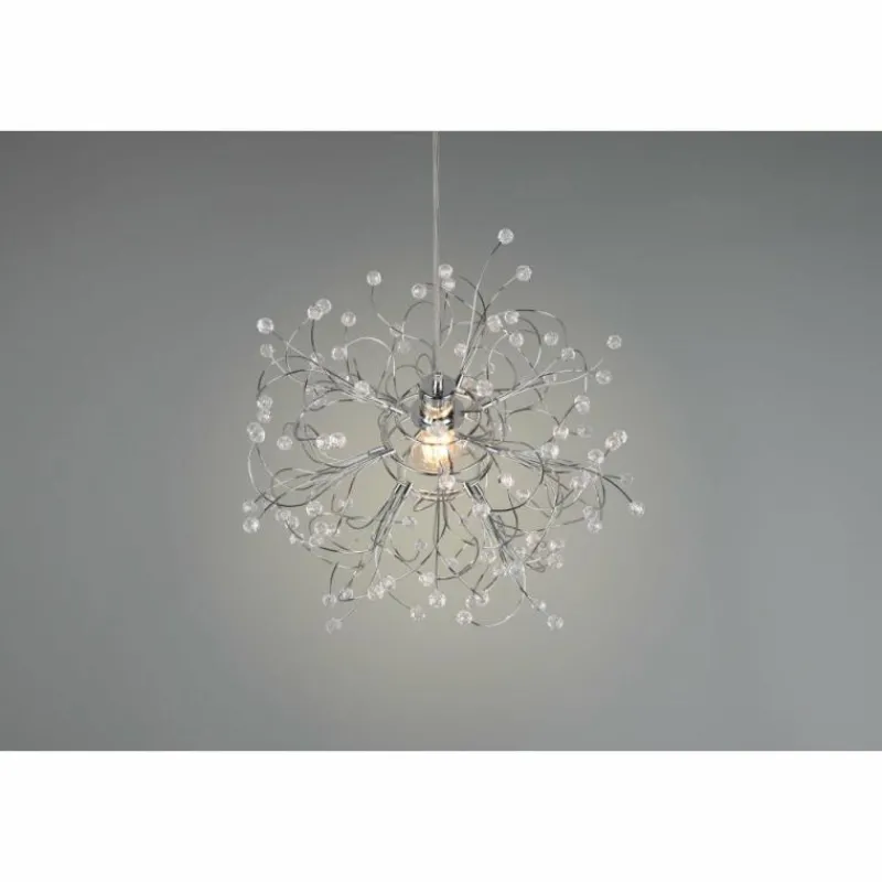 Luminaires Reality Suspension Reality Gloria Chrome, 1 lumière* Suspensions