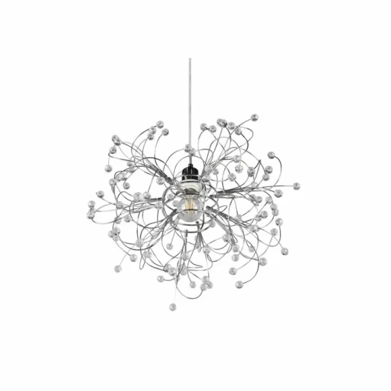 Luminaires Reality Suspension Reality Gloria Chrome, 1 lumière* Suspensions