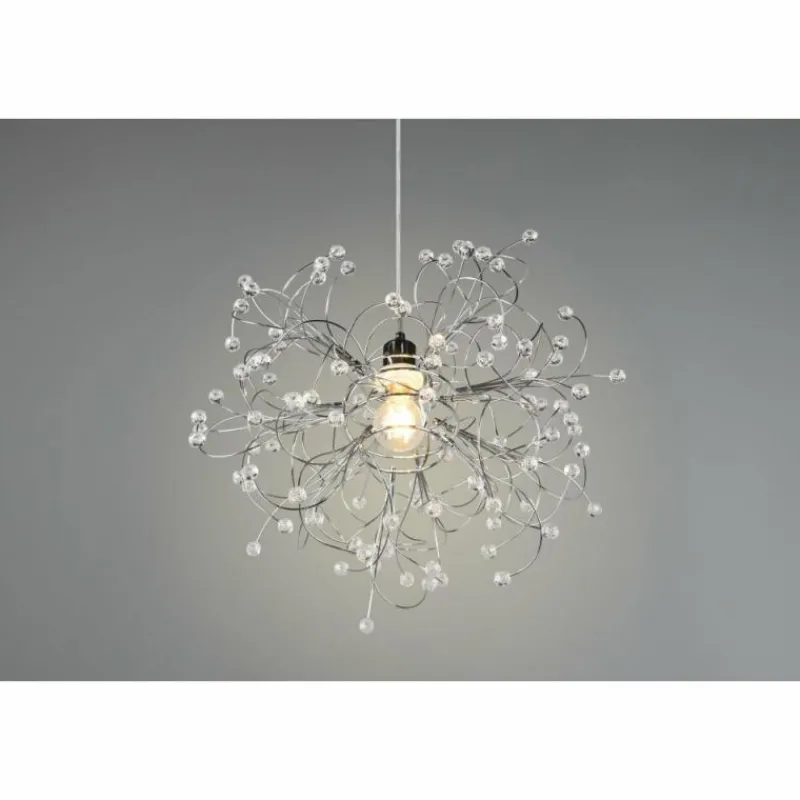 Luminaires Reality Suspension Reality Gloria Chrome, 1 lumière* Suspensions