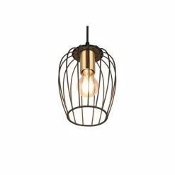 Lampes Industrielles-Luminaires Reality Suspension Reality Grid Noir, 1 lumière